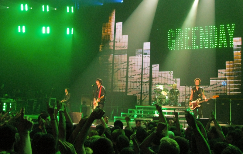 Green Day 1 Irish Concert Travel