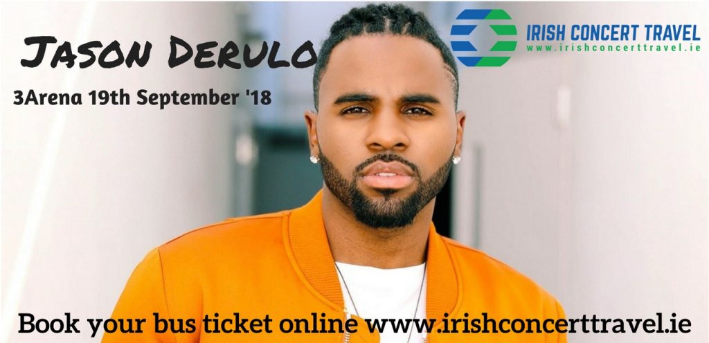 Jason Derulo 3Arena 19th September 2018