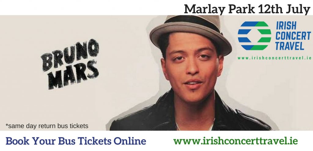 Bus to Bruno Mars in Marlay Park