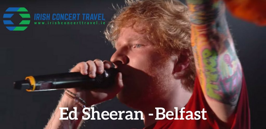 Bus to Ed Sheeran in Belfast