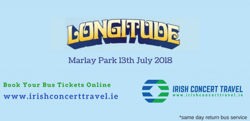 Bus to Longitude Marlay Park 13th July