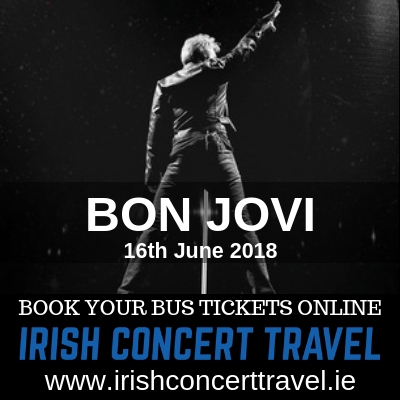 Bus to Bon Jovi 16th June