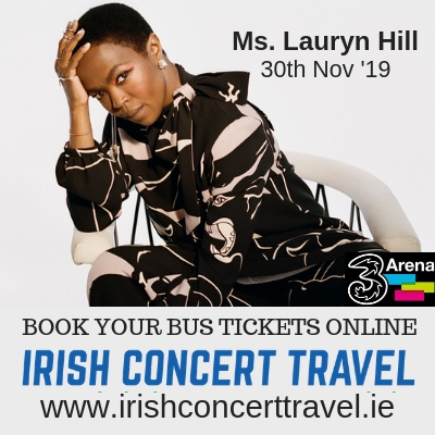 Bus to Ms. Lauryn Hill - 3Arena 30th November 2018