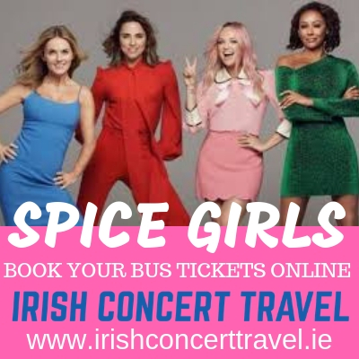 Bus to the Spice Girls in Croke Park 24th May 2019