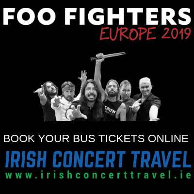 Bus to Foo Fighters in the RDS