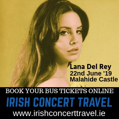 Bus to Lana Del Rey in Malahide Castle