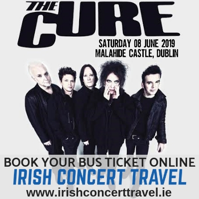 Bus to The Cure in Malahide Castle