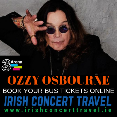 Bus to Ozzy Osbourne in the 3Arena