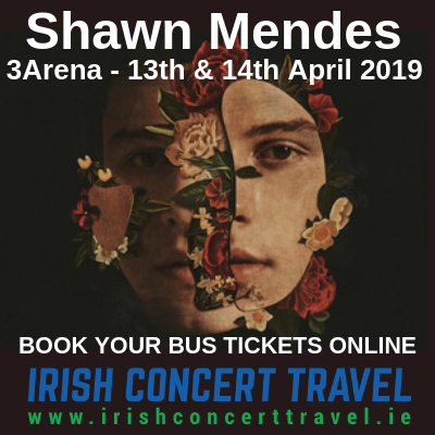 Bus to Shawn Mendes 3Arena