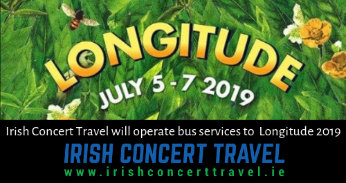 Irish Concert Travel will operate bus services to Longitude 2019