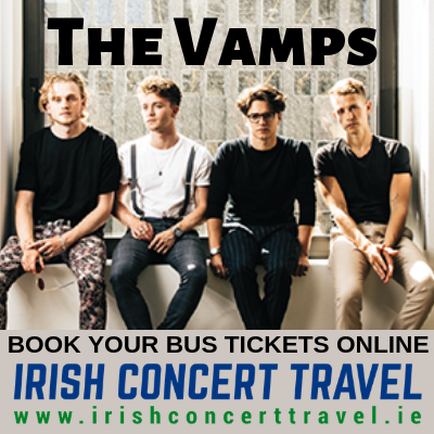 Bus to the Vamps in the 3Arena