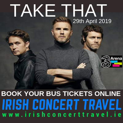 Bus to Take That - 3ARena 29th April 2019