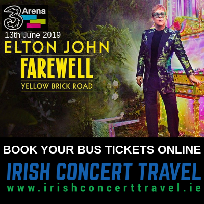 Buses to Elton John in the 3Arena 13th June 2019