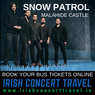 Bus to Snow Patrol in Malahide Castle