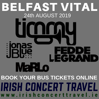 Bus to Timmy Trumpet Belfast Vital