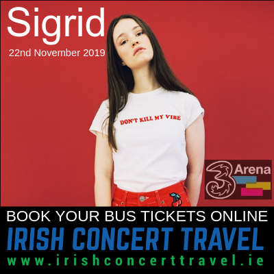 Bus to Sigrid | 3Arena | 22nd November 2019