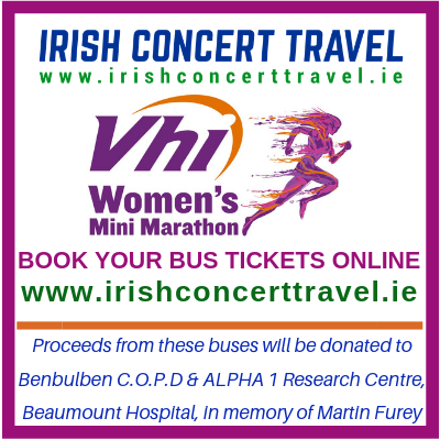 Bus to the VHI Womens Mini Marathon - 2nd June 2019