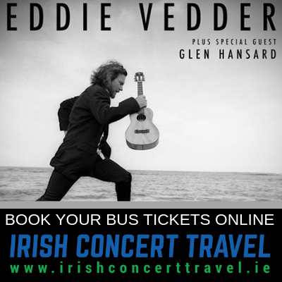 Bus to Eddie Vedder 3rd July 2019 3Arena