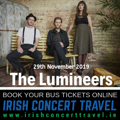 The Lumineers, 3Arena 29th November 2019