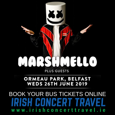 Bus to Marshmello at Belsonic 26th June 2019