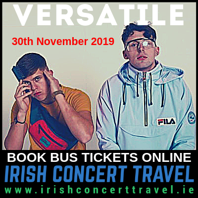 Bus to Versatile 3Arena 30th November 2019