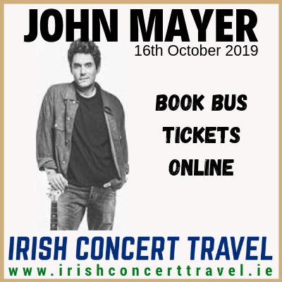 Bus to John Mayer in the 3Arena