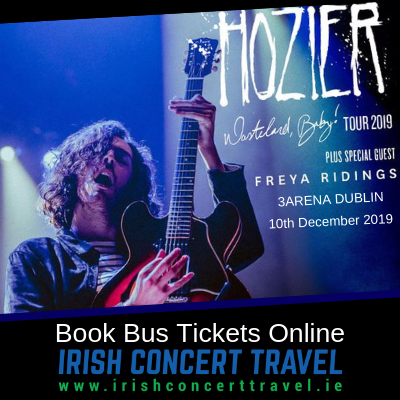 Bus to Hozier in the 3Arena 10th December 2019