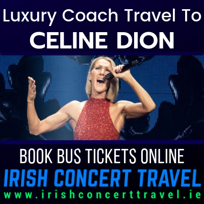 Buses to Celine Dion in the 3Arena on the 15th September 2020