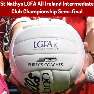 Bus to St Nathys LGFA All Ireland Intermediate Club Championship Semi-final