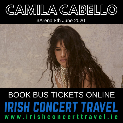 Bus to Camila Cabello in the 3Arena on the 8th June 2020
