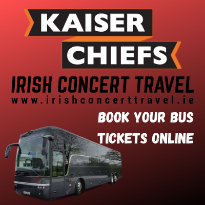 Buses to The Kaiser Chiefs in the 3Arena on the 23rd February 2020