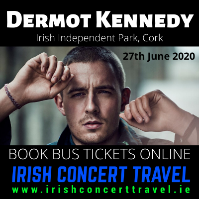 Buses to Dermot Kennedy in the Irish Independent Park Cork on the 27th June 2020