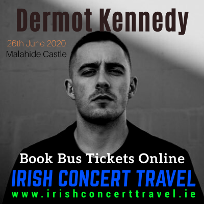 Buses to Dermot Kennedy in Malahide Castle Dublin on the 26th June 2020