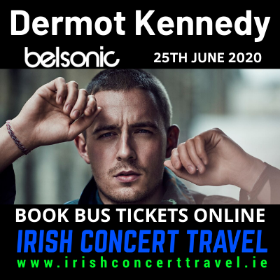 Bus to Dermot Kennedy - Belsonic Ormeau Park Belfast 25th June 2020