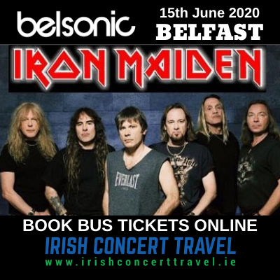 Bus to Iron Maiden - Belsonic Ormeau Park Belfast 15th June 2020