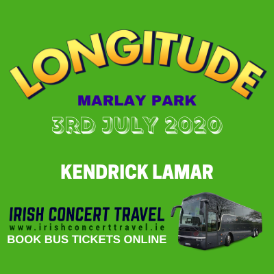 Buses to Kendrick Lamar at Longitude in Marlay Park on 3rd of July 2020