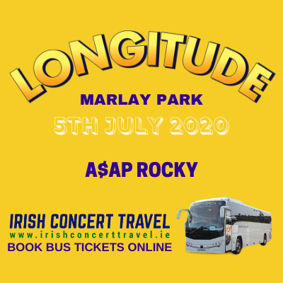 Buses to A$AP Rocky at Longitude in Marlay Park 5th of July 2020