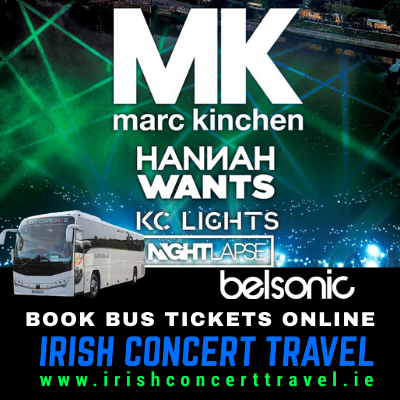 Bus to Marc Kinchen MK - Belsonic Ormeau Park Belfast 27th June 2020.