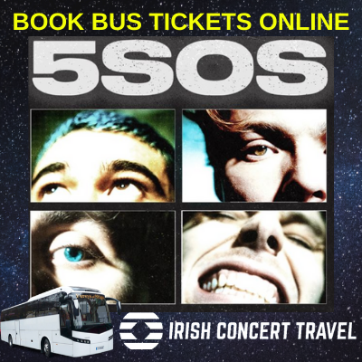 Bus to 5 Seconds of Summer 3rd April 2022