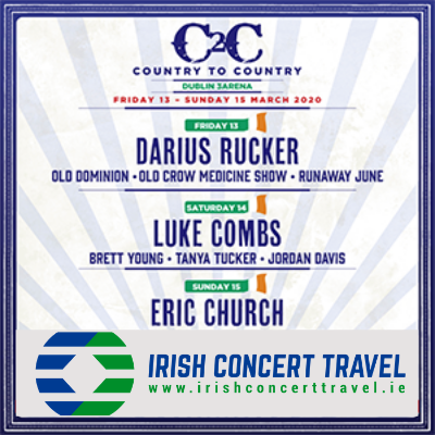 Bus to Country to Country in the 3arena 13th March 2020