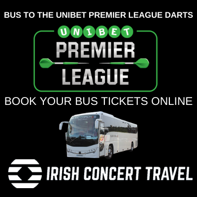 Bus to Unibet Premier League Darts 27th February 2020