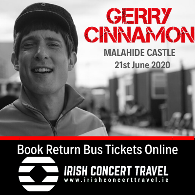 Bus to Gerry Cinnamon in Malahide Castle 21st June 2020
