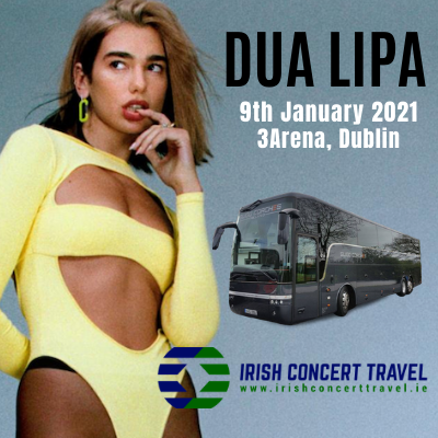 Bus to Dua Lipa 3arena 9th January 2021