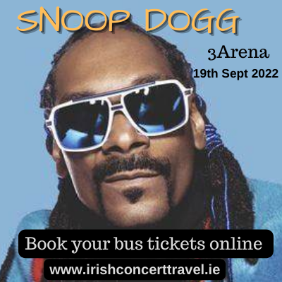 Bus to Snoop Dogg 3Arena 19th September 2022