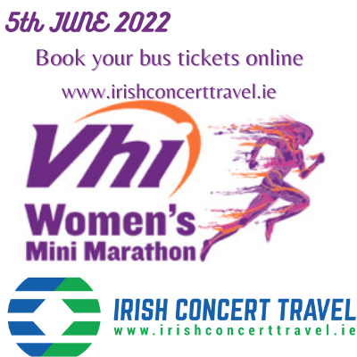 Bus to VHI Women's Mini Marathon 5th June 2022
