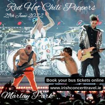 Bus to Red Hot Chili Peppers in Marlay Park 29th June 2022