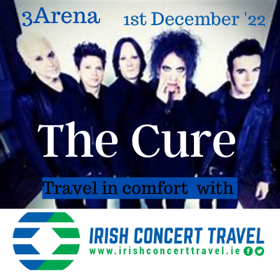 Bus to The Cure 3Arena 1st December 2022