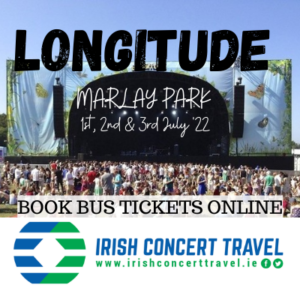 Bus to Longitude Marlay Park 1st,2nd & 3rd July 2022