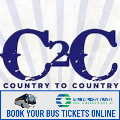 Bus to Country to Country 3Arena 10th 11th & 12th March 2023