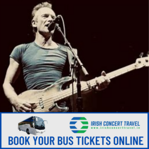 Bus to Sting in Malahide Castle 28th June 2023